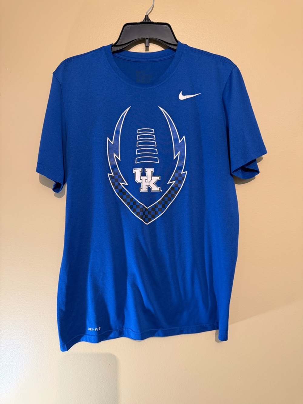 Nike Royal Blue UK Football Graphic Short Sleeve Tee